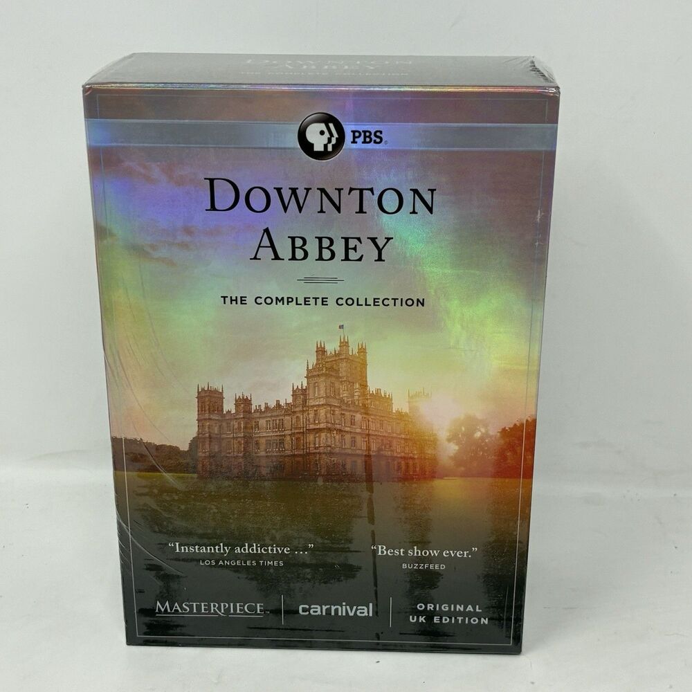 Downton Abbey The Complete Collection DVD PBS Full Series 22 Disc Set New Sealed